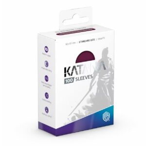 Ultra Pro Katana Sleeves Standard Radiant Plumb Front