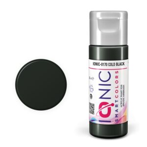 Ionic-0170 Cold Black Miniature Paint 20ml