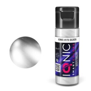 Ionic-0175 Silver Miniature Paint 20ml