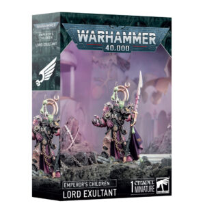Emperor’s Children Lord Exultant box with detailed artwork and miniature preview.