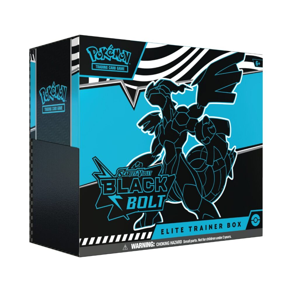 Pokemon TCG: Scarlet & Violet 10.5 - Black Bolt - Elite Trainer Box Zekrom