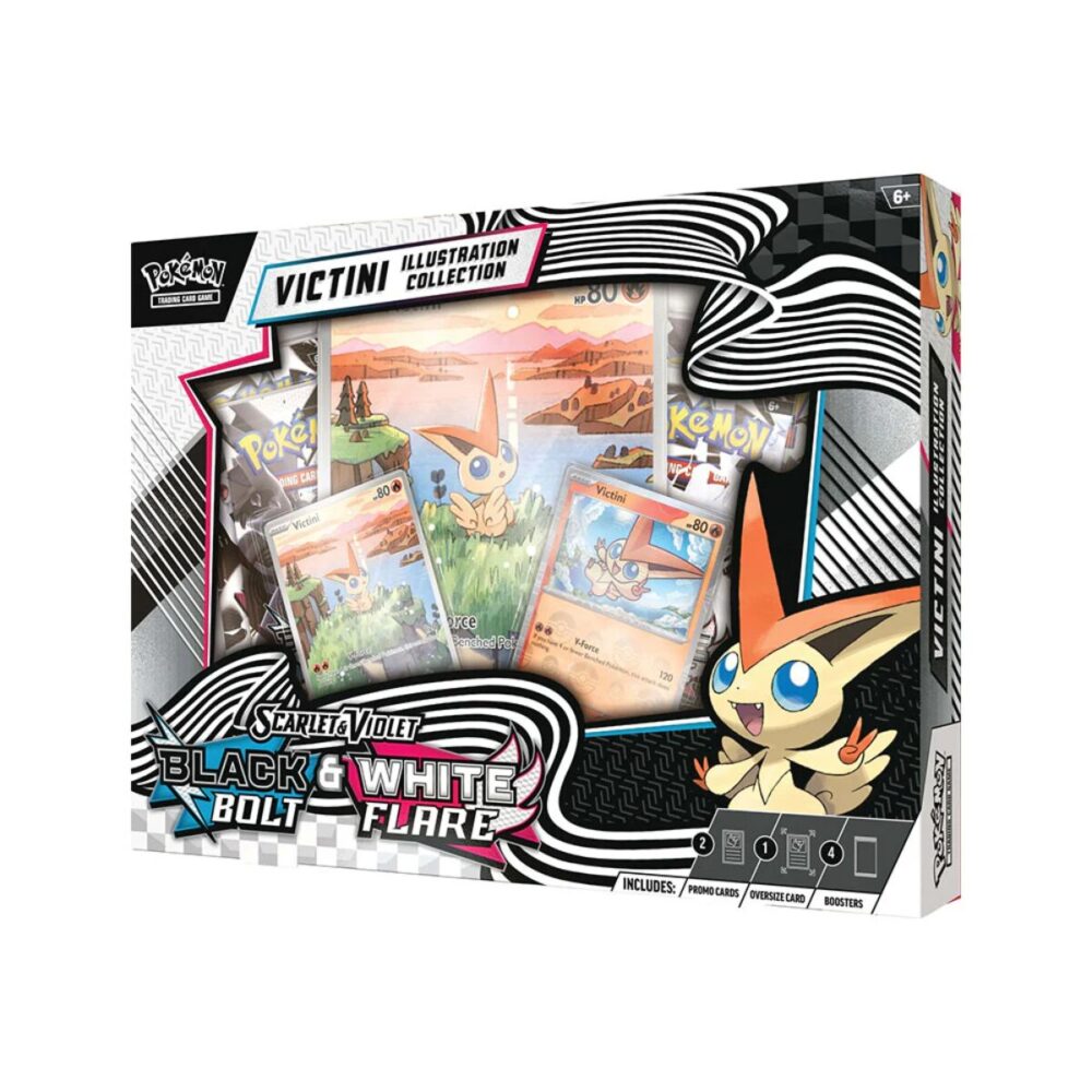 Pokémon TCG: Scarlet & Violet 10.5 - Black Bolt & White Flare - Unova Victini Illustration Collection - Image 4