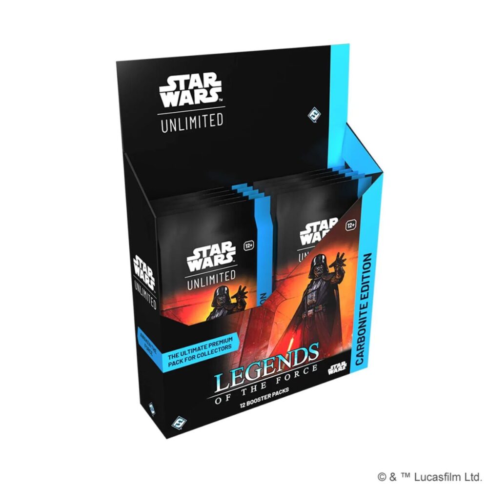 Star Wars Unlimited: Legends of the Force - Carbonite Booster Display Unit - Image 2